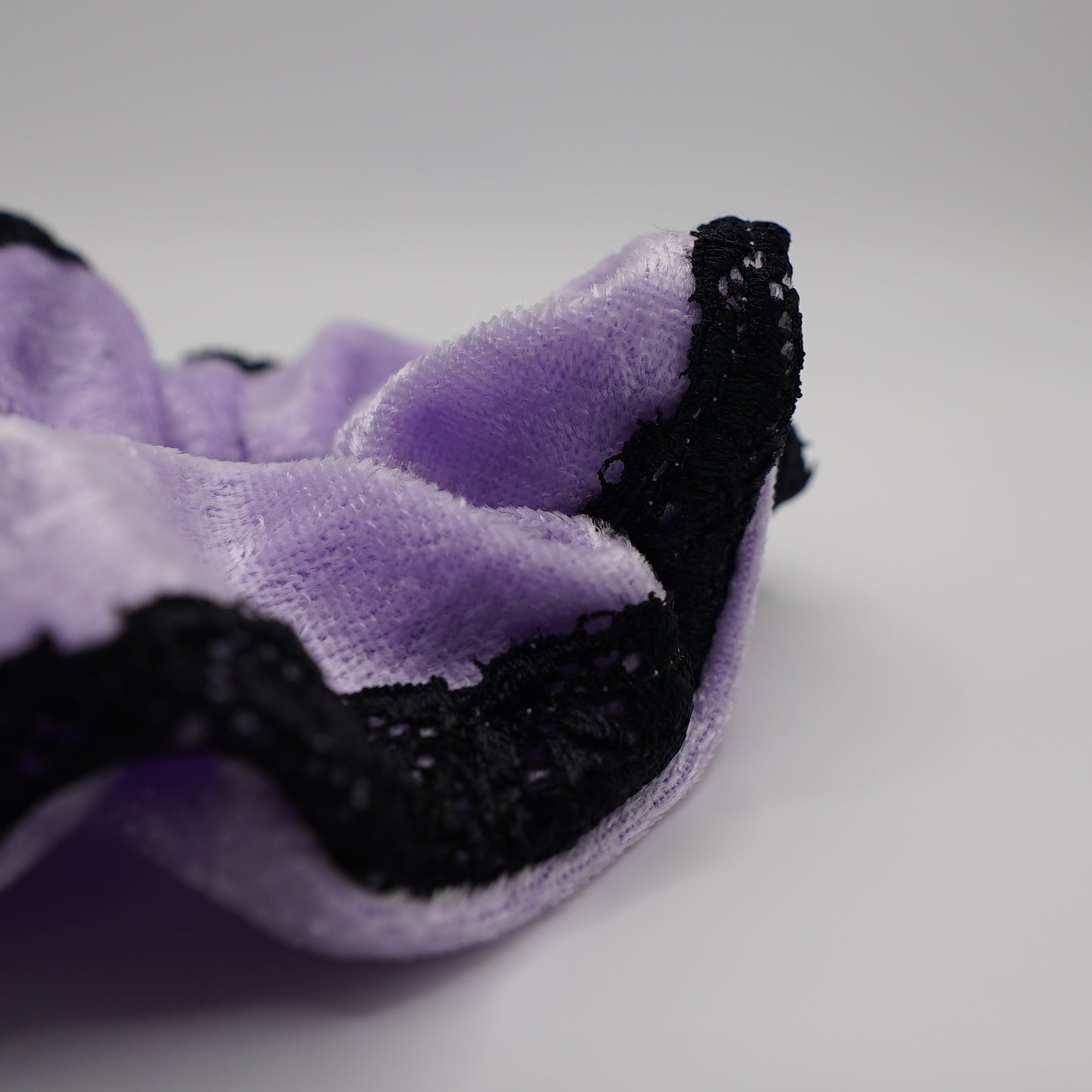 Lilac Velvet Scrunchie