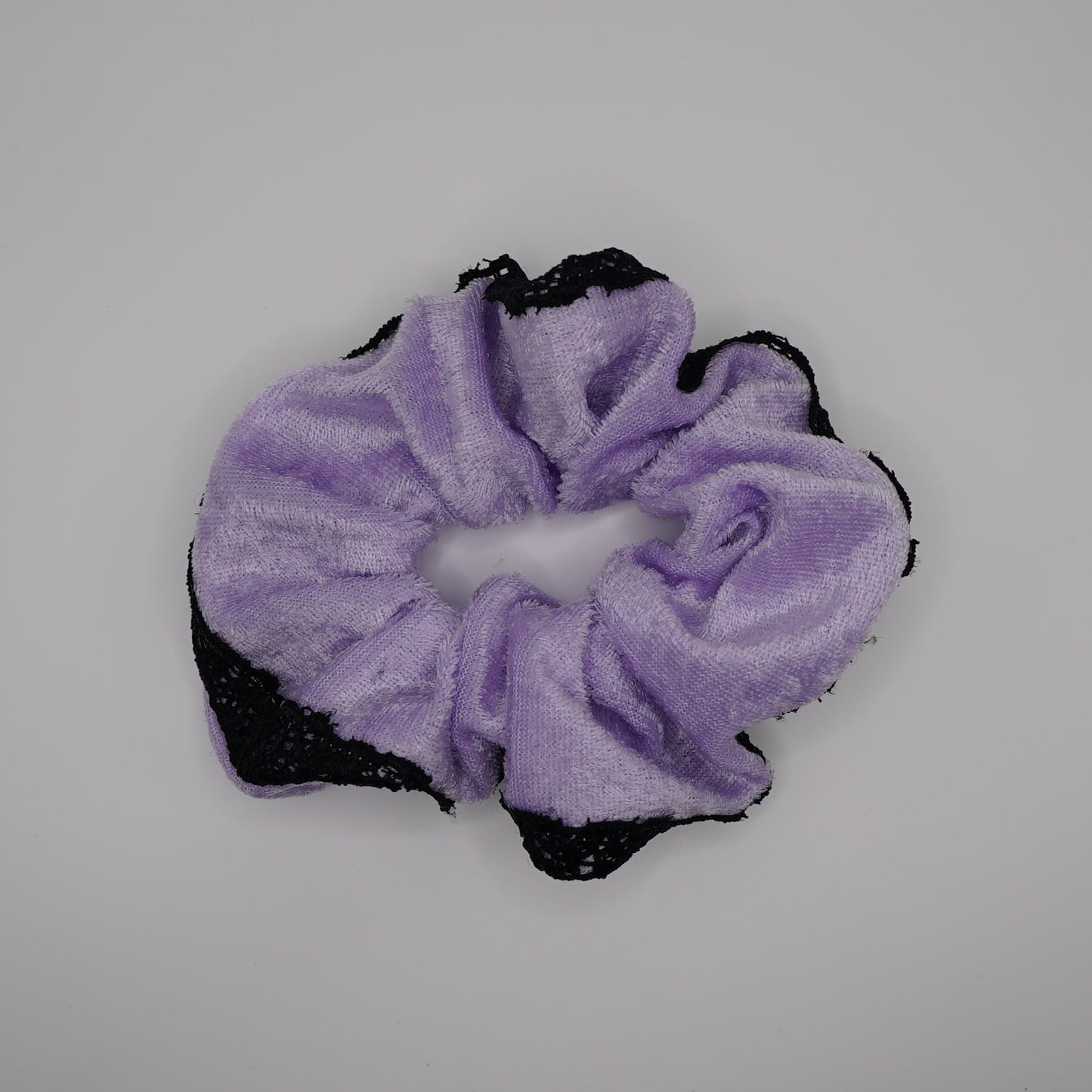 Lilac Velvet Scrunchie