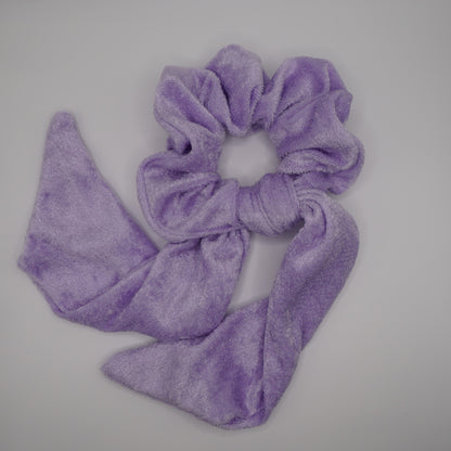 Lilac Velvet Scrunchie