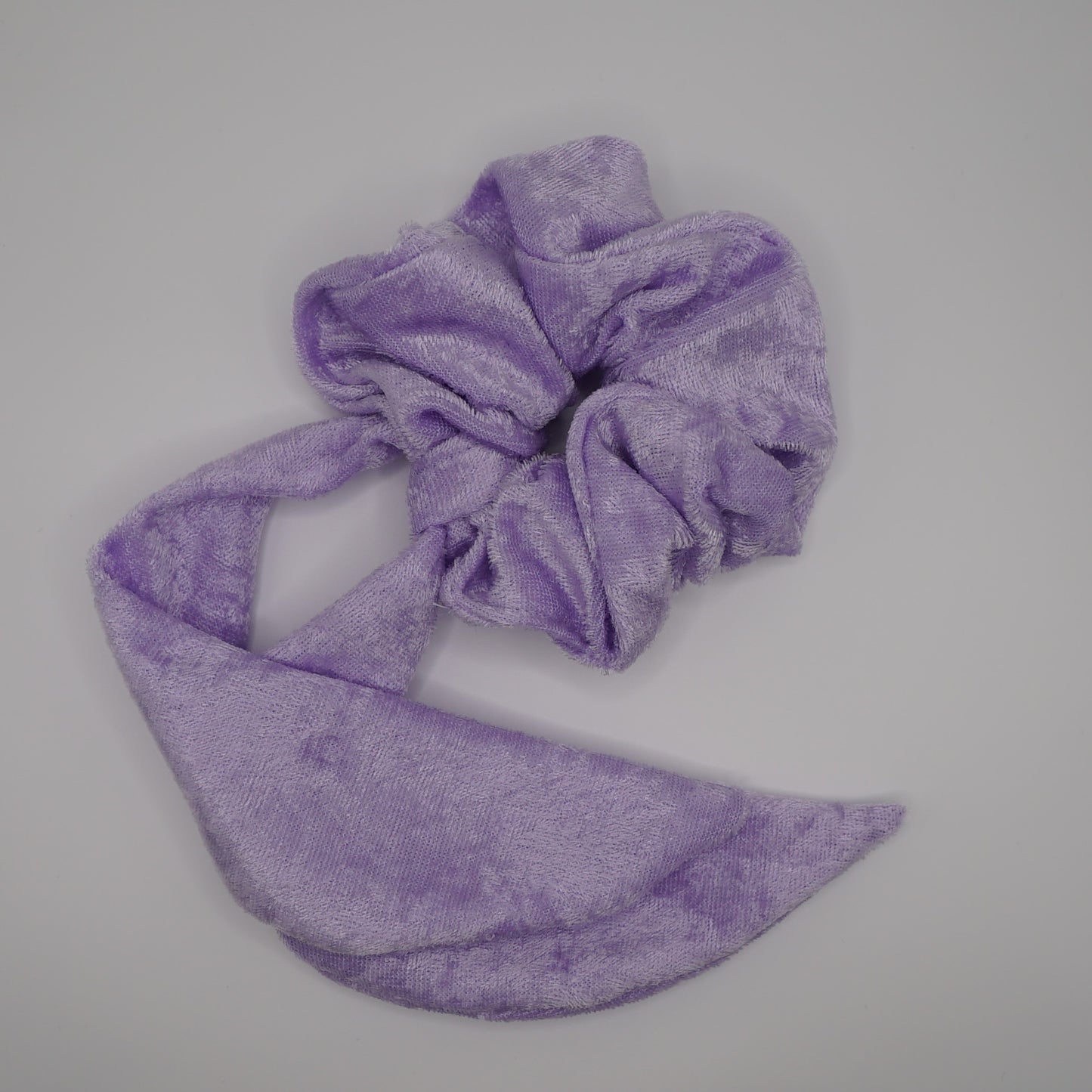 Lilac Velvet Scrunchie