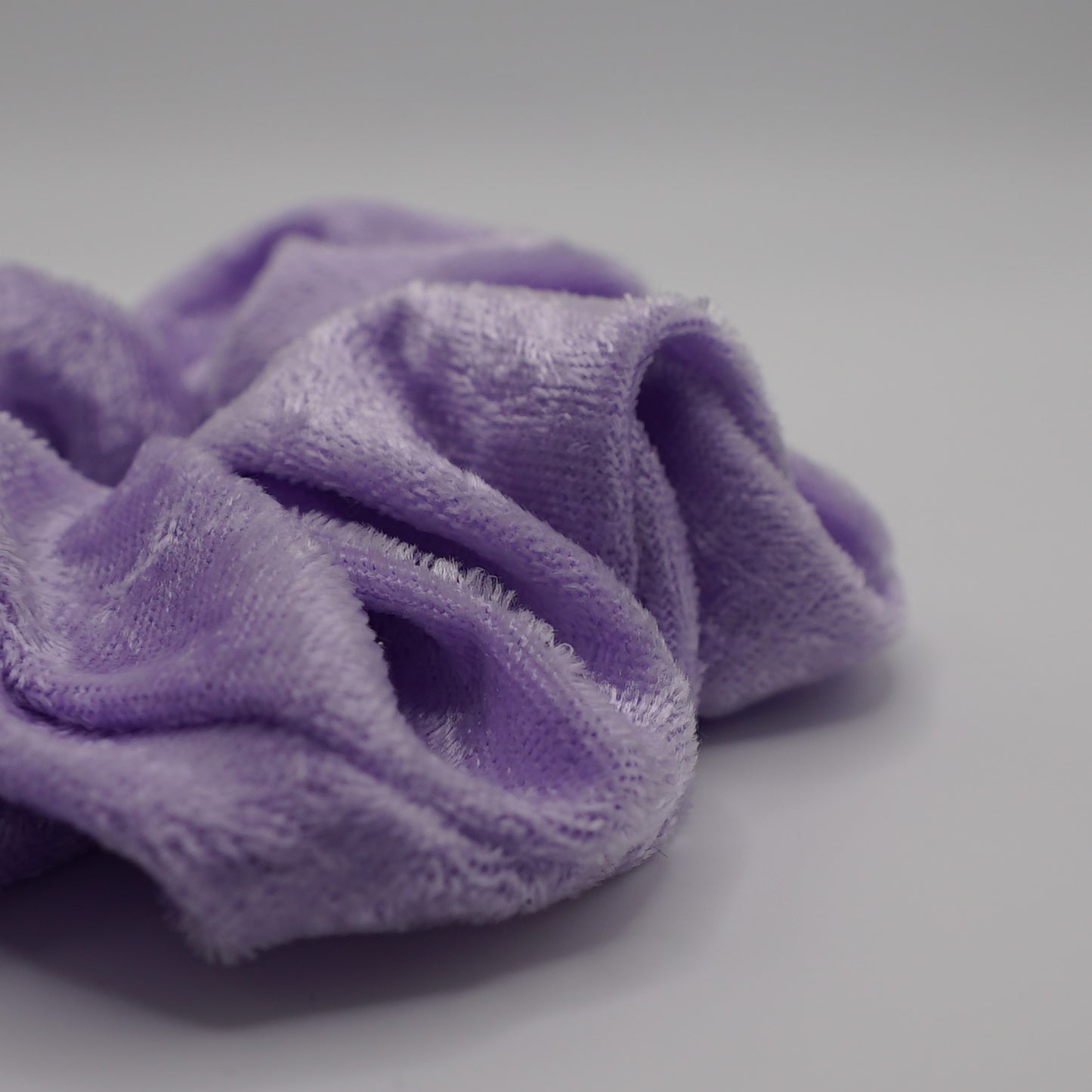 Lilac Velvet Scrunchie